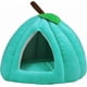 thumbnail image 2 of Cama de calabaza, cueva para gatos y perros pequeños, cesta para cama de calabaza, casa de calabaza para gatos de interior, cama de calabaza para Halloween en Wuwo, 2 of 6