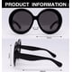 thumbnail image 5 of Gafas de Sol ADE WU Redondas Grandes Vintage años 60 y 70 para Mujer, 5 of 6