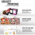 thumbnail image 2 of 4 Inkfirst Remanufactured Ink Cartridges Replacement for HP 60 XL 60XL CC641WN CC644WN Photosmart C4635 C4640 C4650 1SET 2BK, 2 of 4