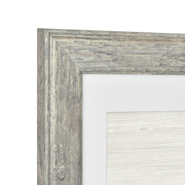 10x14 Wood Collage Frame for 4 4x6 Pictures Collage Frame White