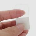 thumbnail image 4 of Raindrops 100Pcs Small Clear Adhesive Hanging Tabs With Round Hole For Retail Shops And Heavy Duty Display Storage Business Shops Offices Home, 4 of 8