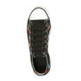 thumbnail image 4 of Artisanal Embroidered Sneakers Textile Canvas Black 602783, 4 of 5