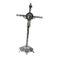 thumbnail image 4 of Cruz de pared Sunnimix estatua Miniatura Crucifijo Retro Argent, 4 of 8