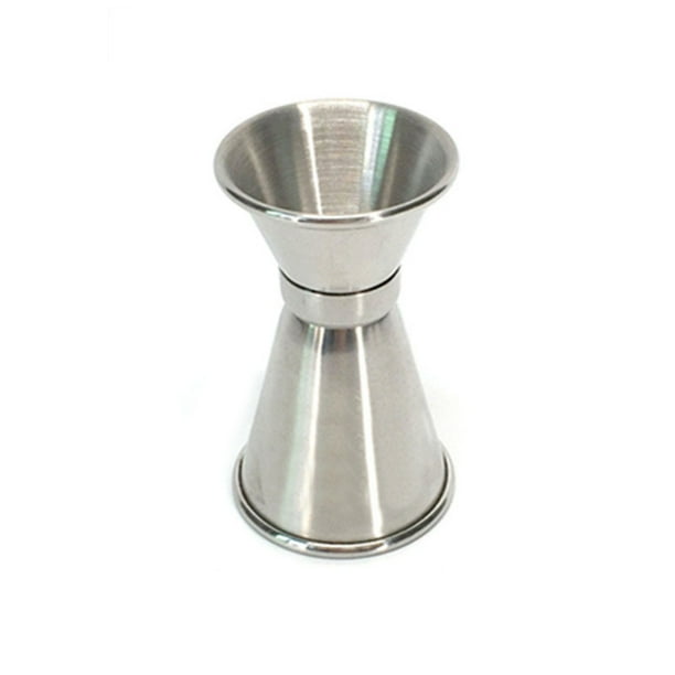 (Pack of 2) Aspire Double Sided Cocktail Jigger, 1/2 Ounce x 1 Ounce, 18/8 Stainless Steel