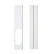 thumbnail image 1 of Placa De Sellado De Ventana Ajustable, 2 Uds., Kit De Deslizamiento De Ventana Bien Sellado, Conector De Tubo De Manguera De Escape Para Aire Acondicionado, Ventana Y Hogar Minnieouse HA023614-00, 1 of 6