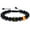 C, variant on 10MM Black Onyx Stone Initial Bracelet for Men Letter Link Handmade Tiger Eye Bead Braided Rope Bracelet Gifts Mens Bracelet