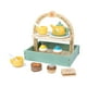 thumbnail image 1 of Fiesta del té de , juego de fiesta de té para niños, juguete de madera para jugar con la comida, juguete de cocina para juegos de rol, para, 1 of 8