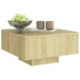 thumbnail image 2 of vidaXL Table Basse Bois d'Ingénierie Accent de Maison Table d'Appoint de Côté Plusieurs Couleurs, 2 of 6