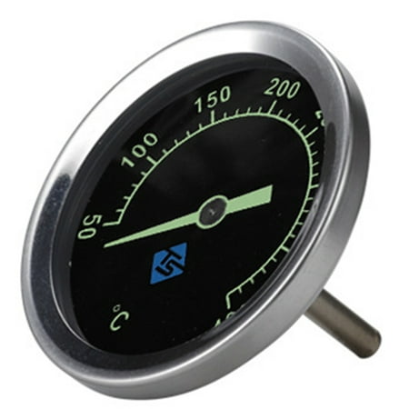

Goodhd Grill Thermometer Analogue Bimetal Stainless Steel 50-400℃ For Grill BBQ Oven