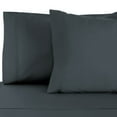 thumbnail image 2 of BNM 300 TC Rayon From Bamboo Pillowcase Set, Standard, Charcoal, 2 of 4