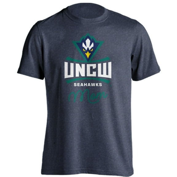 University of North Carolina Wilmington Seahawks Mom Proud Parent Short Sleeve T-Shirt