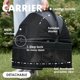 thumbnail image 5 of 3 in 1 Folding Dog Stroller,Pet Folding Stroller,4 Wheels Dog/Cat Puppy Stroller w/Removable Travel Carrier for Small/Medium Pet ShopWise Round, 5 of 6