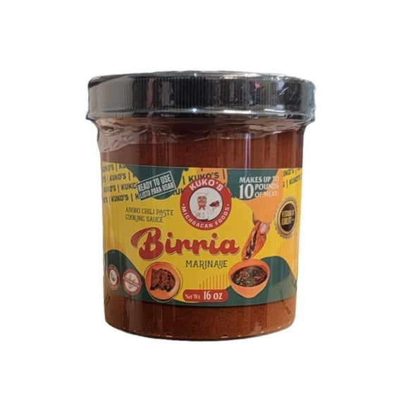 Birria Adobo marinade sauce chili paste delicious authentic original flavors, make the famous Birria tacos Quesa birria 16oz