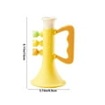 thumbnail image 3 of Trumpet Toy Cheering Prop Soccer Horn Playthings Noise Maker Toy Party Horns Soccer Horn Toy Football Party Favors Soccer Cheer Toys Event Horn Party Toys Stadium Horn Trumpets Toy, 3 of 6
