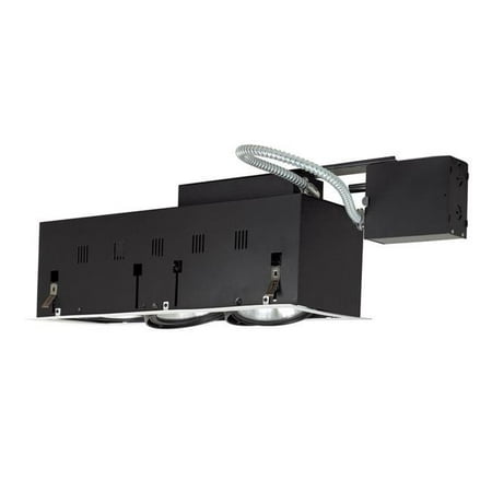 

Three-Light Double Gimbal Linear Recessed Fixture Line Voltage