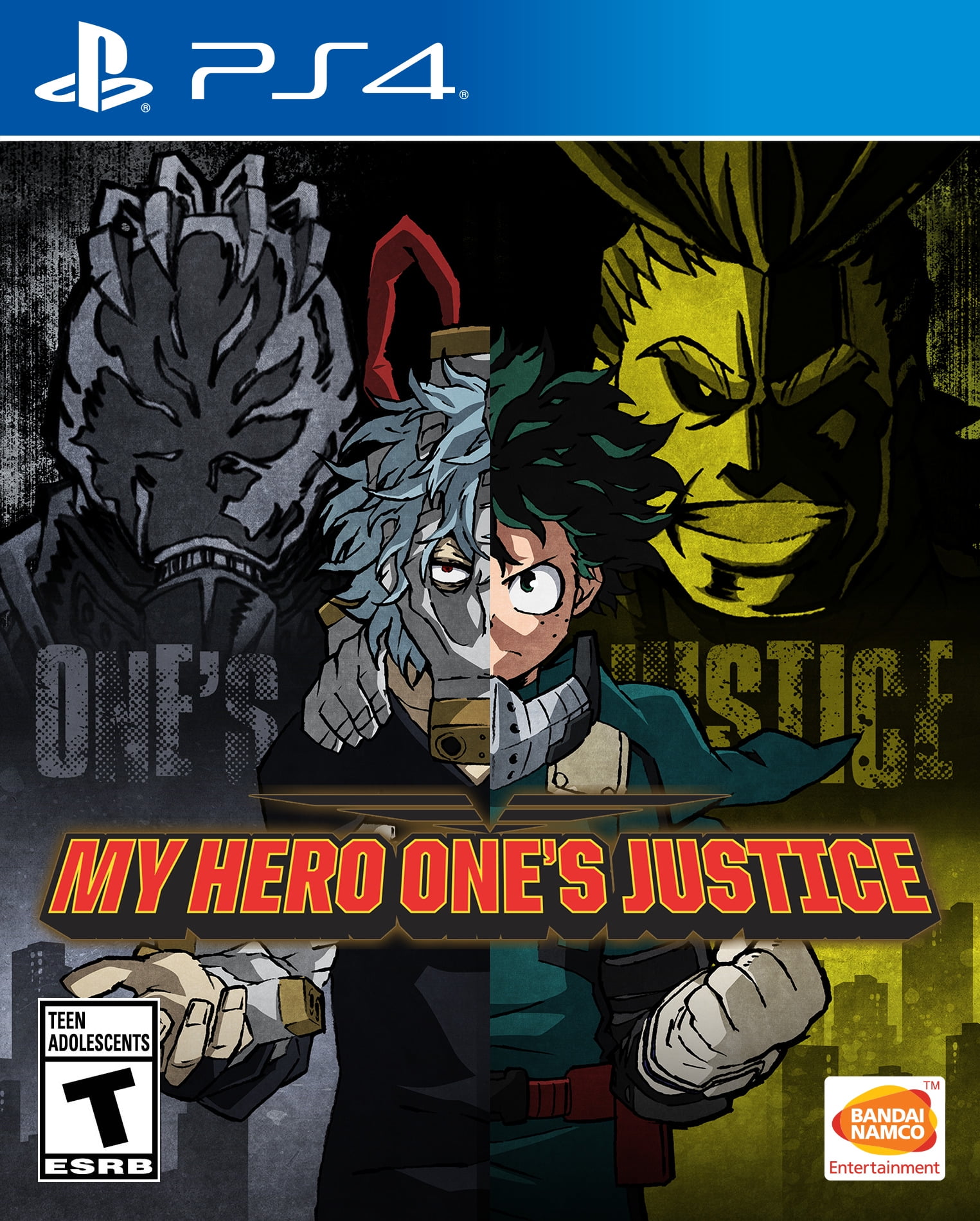 My Hero One S Justice Bandai Namco Playstation 4 722674121767