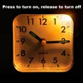 thumbnail image 4 of Luminous Mini Desk Alarm Clocks Analog Quartz Clock For Office And Bedroom Usa, 4 of 6