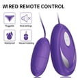thumbnail image 3 of RV Ratón de control remoto femenino, huevo de un solo salto, masaje vibratorio, coqueteo, diversión, huevo de salto, juguete sexual para adultos (púrpura), 3 of 5