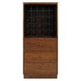 thumbnail image 2 of ACME Wiesta Wine Cabinet in Walnut, 2 of 8