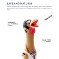 thumbnail image 5 of Charming Pet Earl Rubber Chicken Dog Toy, Multi, Small, 5 of 7