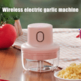 thumbnail image 5 of USB Electric Kitchen Blender Mixer Garlic Masher Meat Grinder Mini Vegetable Chili Meat Grinder Kitchen Tool, 5 of 5