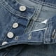 thumbnail image 4 of Los hombres de moda de corte recto rasgado de longitud completa floja apenado Denim Jeans XL Sunnimix Pantalones vaqueros, 4 of 8