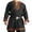 Black, variant on Men's Renaissance Viking Tunic Long Sleeve Medieval Shirt Vintage V Neck Pirate Costume Classic LARP Top for Halloween Themed Party Cosplay Festivals, S-5XL