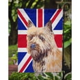 thumbnail image 3 of Carolines Treasures LH9472GF Cairn Terrier with English Union Jack British Flag Garden Flag Garden Size multicolor, 3 of 5