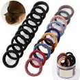 thumbnail image 2 of 20PCS Cravate Cheveux Élastiques Corde Ponytail Titulaire Accessoires de Cheveux pour les Femmes, 2 of 7