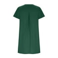 thumbnail image 5 of JGTDBPO Sleep Shirts For Women Short Sleeves Nightgown Super Soft Sleepwear Comfy Cotton Nightshirts With Pocket Pajama Dress Causal Loose Fit Home Wear, 5 of 6
