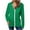Green, variant on Ahuyic Womens Long Sleeved Jacket For Fall And Winter, Warm Coat For Women, Womens Long Sleeved Jacket With Pocket Casual Jacket For Fall And Winter