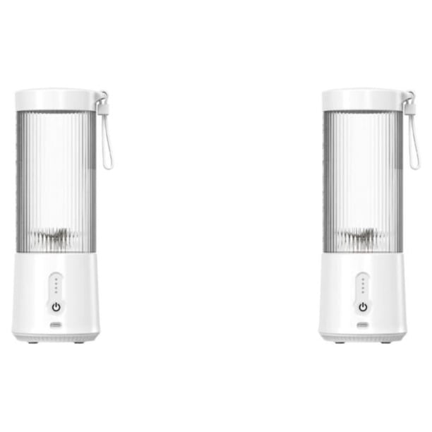 Exprimidor eléctrico Toystoory 500 ml Máquina de jugo recargable Blanco 2Conjunto