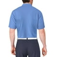 thumbnail image 3 of Ben Hogan Men's and Big Men’s Heather Stripe Front Panel Print Short Sleeve Golf Polo Shirt, up to Size 5XL, 3 of 5