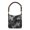 Silver, variant on New Chinese Tote Bags with Butterfly Pattern Fabric and Beaded Wooden Ring Handle Gold