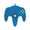 Blue, variant on TeknoGame Wired N64 Controller - Blue