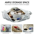 thumbnail image 3 of Duryarhall Women Crescent Shaped Single Shoulder Crossbody Bag Waterproof Design Casual Hobo Bag, 3 of 5