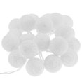 thumbnail image 4 of Portable Cotton Ball Lights, Decor String Light, 2M 20 LED Battery Powered for New Year Home, 4 of 8