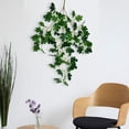 thumbnail image 5 of Clearance Under $1 Boovnll Hanging Plant, Artificial Lifelike Ivy Leaves, No Fade, Uv Resistant, Fake Hanging Plants for Indoor/ Outdoor, Wall, Garden,Wedding, Party, Diy Tables Decor, Fake Plants, 5 of 6