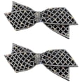 thumbnail image 2 of Fashion Hair Accessories with Durable Cloth Bow Clips for Decor Black 2pcs, 2 of 3