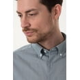 thumbnail image 3 of GANT Men's Stone Grey Nordic Geo Print Button Down Shirt 3003330 Size M, 3 of 5