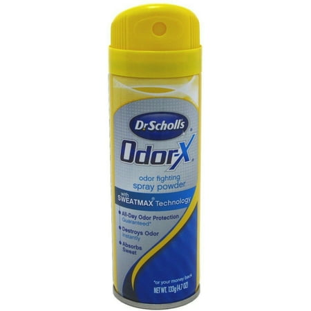 3 Pack - Dr. Scholl's Odor-X Odor Fighting Spray Powder 4.70 (Best Odor Fighting Deodorant)