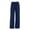 Navy, variant on Vivianyo HD Women's Pleated Front Linen Bottoms, Elastic Drawstring Waist Full Wide Leg Trousers with Side Pockets for Women, Women's Blue, Sizes S-2XL