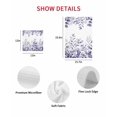 thumbnail image 7 of Purple Eucalyptus Leaves Kitchen Dish Towels for Drying Dishes Set of 2, Watercolor Spring Summer Botanical Waffle Weave Microfiber Hand Tea Bathroom Towels Quick Dry & Absorbent Towel 12x12, 7 of 7