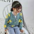 thumbnail image 4 of Mother and Daughter Matching Cardigan Print Long Sleeve Pullover Sweater Tops Blouse Family Fall Outfit, 4 of 14