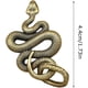 thumbnail image 2 of Llavero de serpiente | Adornos colgantes de Año Nuevo 2025 | Llavero con caracteres chinos, 2 of 2