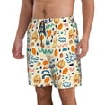 thumbnail image 2 of Balery Peanuts 8 Traje de Baño Estilo Hawaiano para Hombre, Shorts de Secado Rápido con Bolsillos-X-Large, 2 of 6