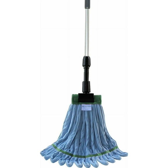 Blue Microfiber Pro Wet Mop Kit: Unrivaled Performance and Durability