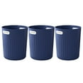 thumbnail image 1 of Stylish Large Capacity Open Top Can For Kitchen Living Room And Bathroom Sleek Design 3PCS, 1 of 5