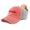 Coral, variant on Ponytail Cap Women's Baseball Cap Embroidered Georgia Peach State Sun Hat with Ponytail Hole High Pony Hat Cotton Lavender Design Only