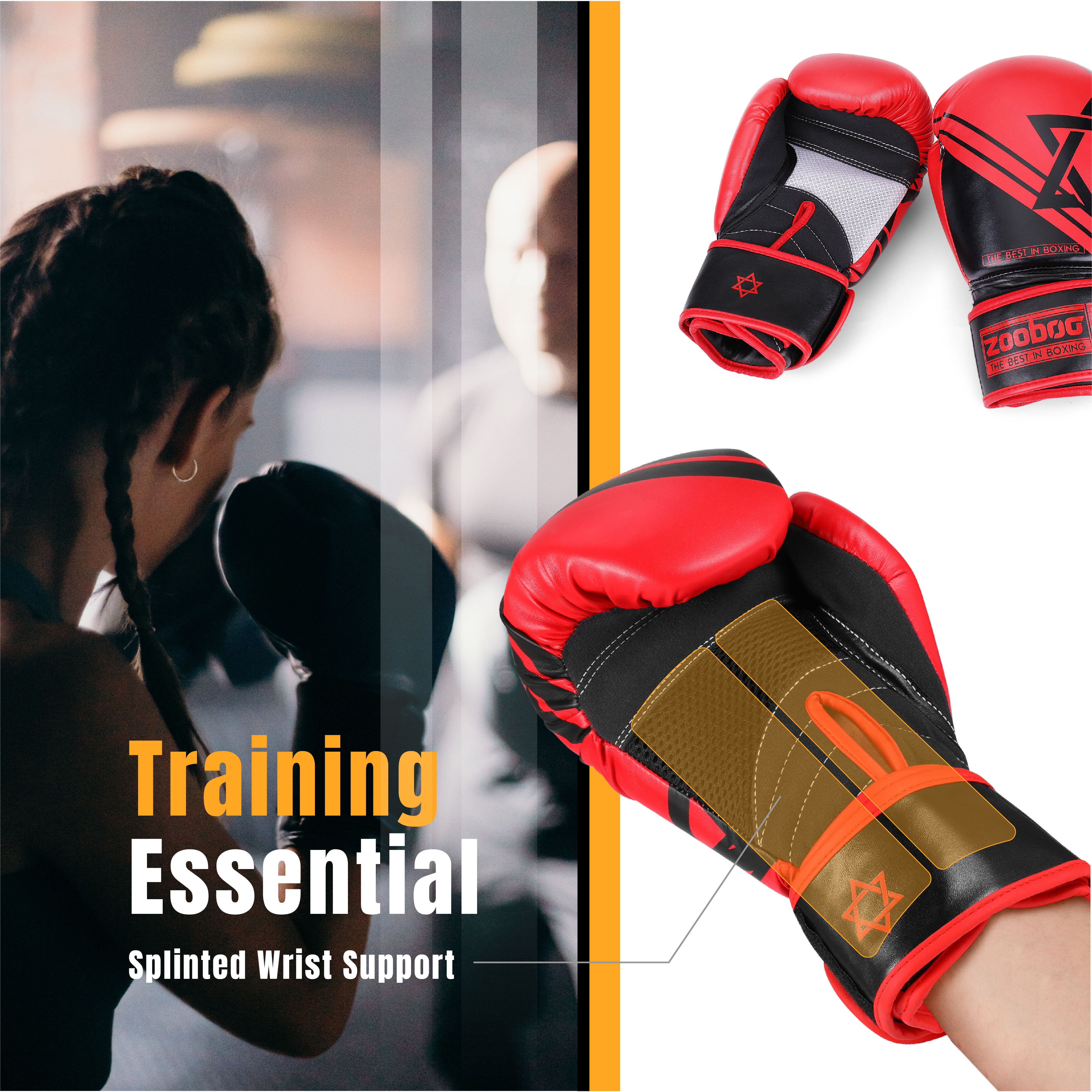 REEBOK Combat Training Boxing Gloves Weight 10 oz Black Gym Padded NEW |  eBay